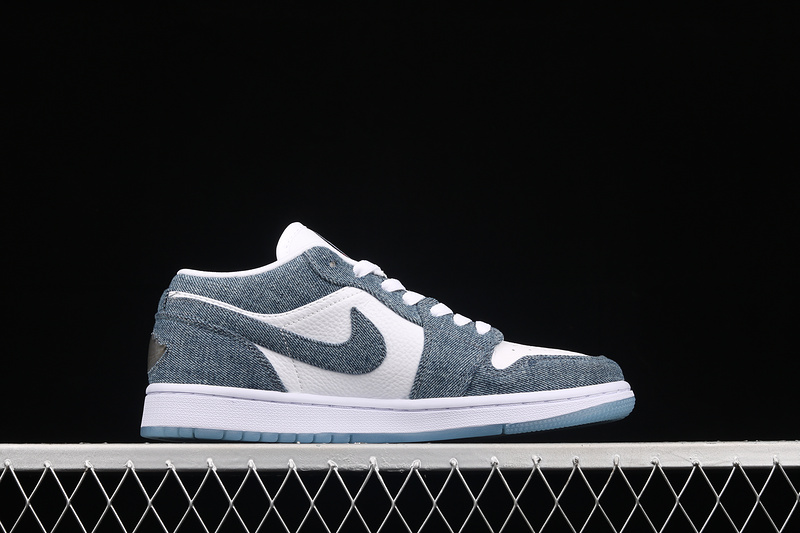 Air Jordan 1 Retro Low Canvas White Denim 315921-141