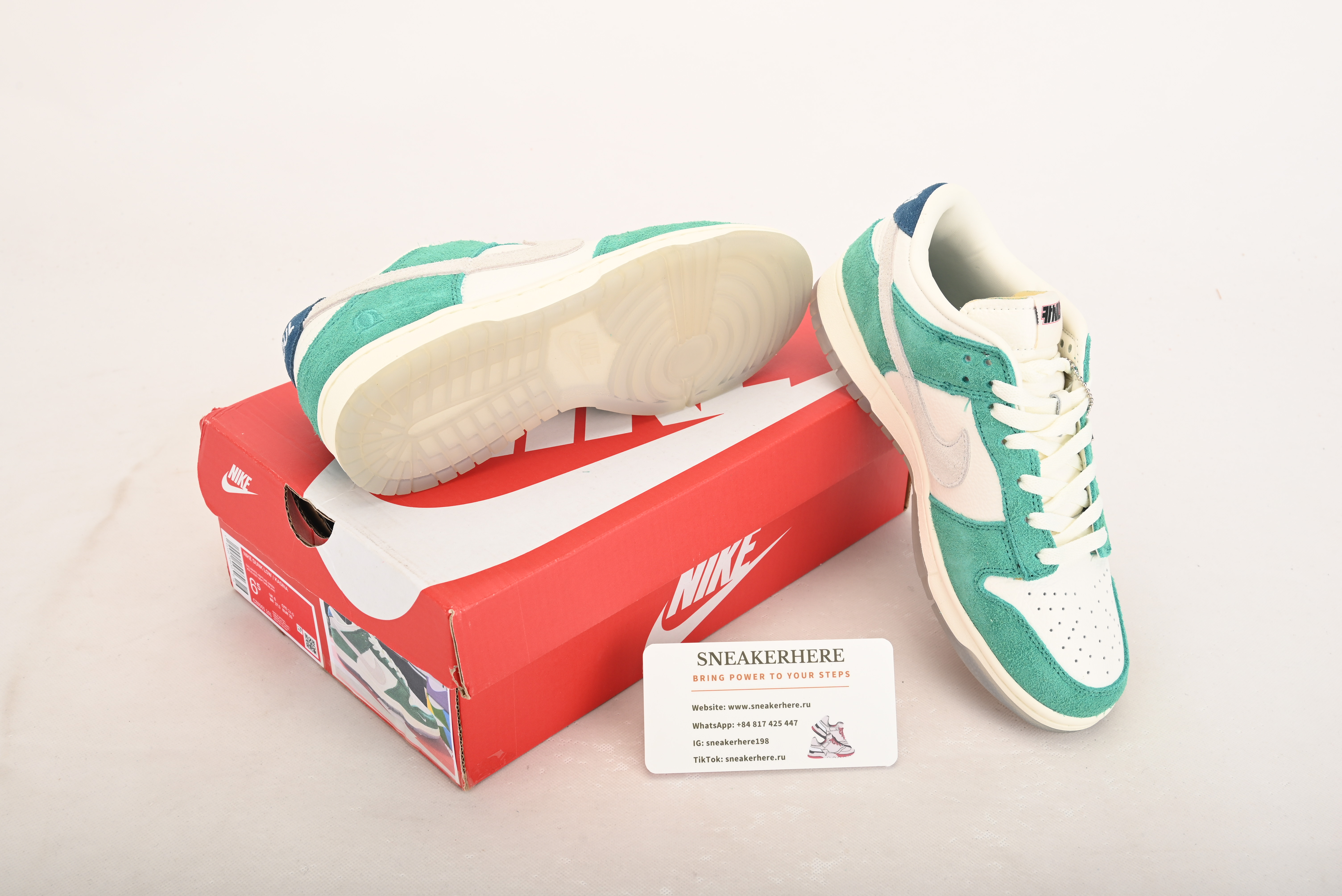 Nike Dunk Low Kasina Neptune Green CZ6501-101