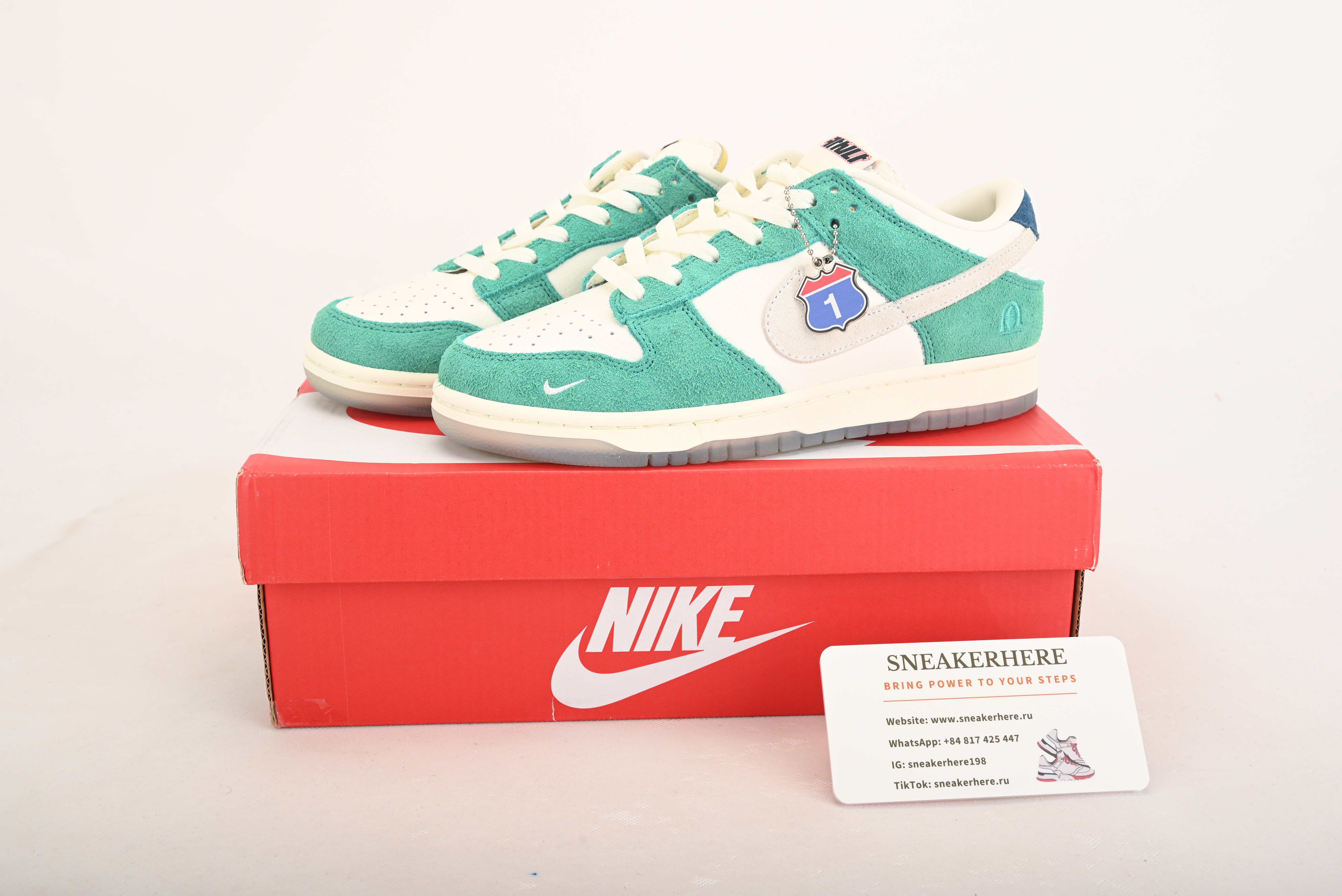 Nike Dunk Low Kasina Neptune Green CZ6501-101