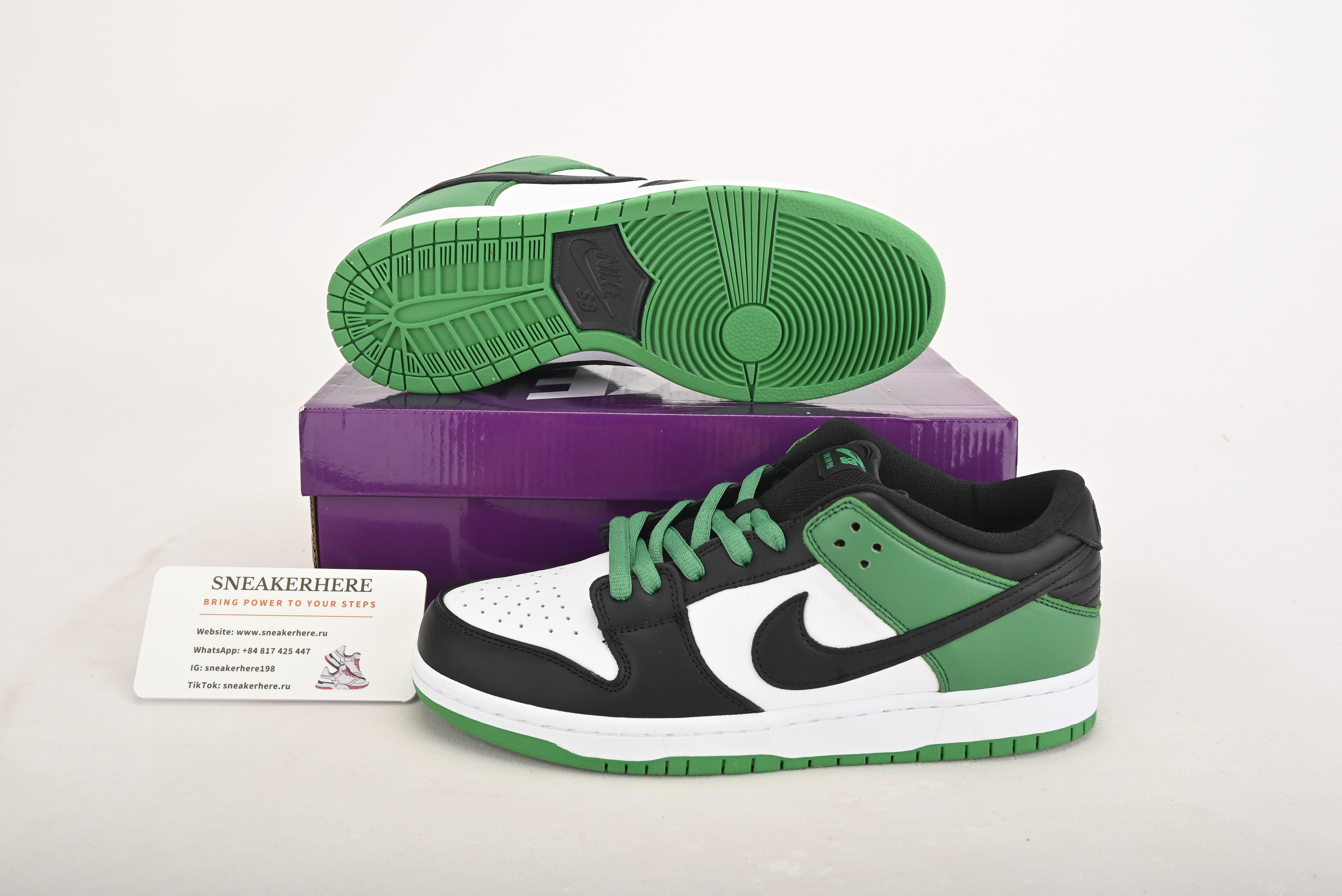 Nike SB Dunk Low Classic Green BQ6817-302