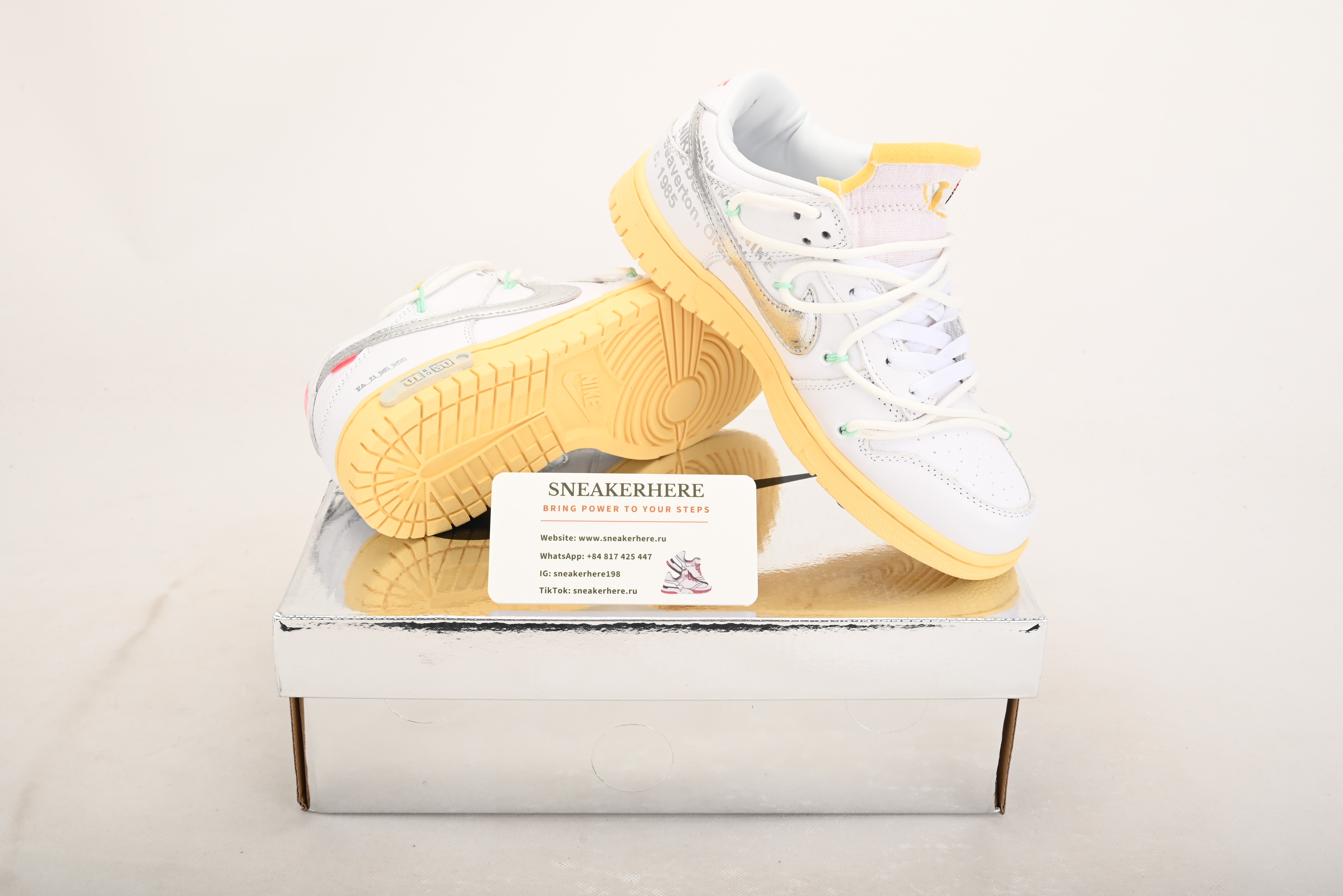 Nike Dunk Low Off-White Lot 1 DM1602-127