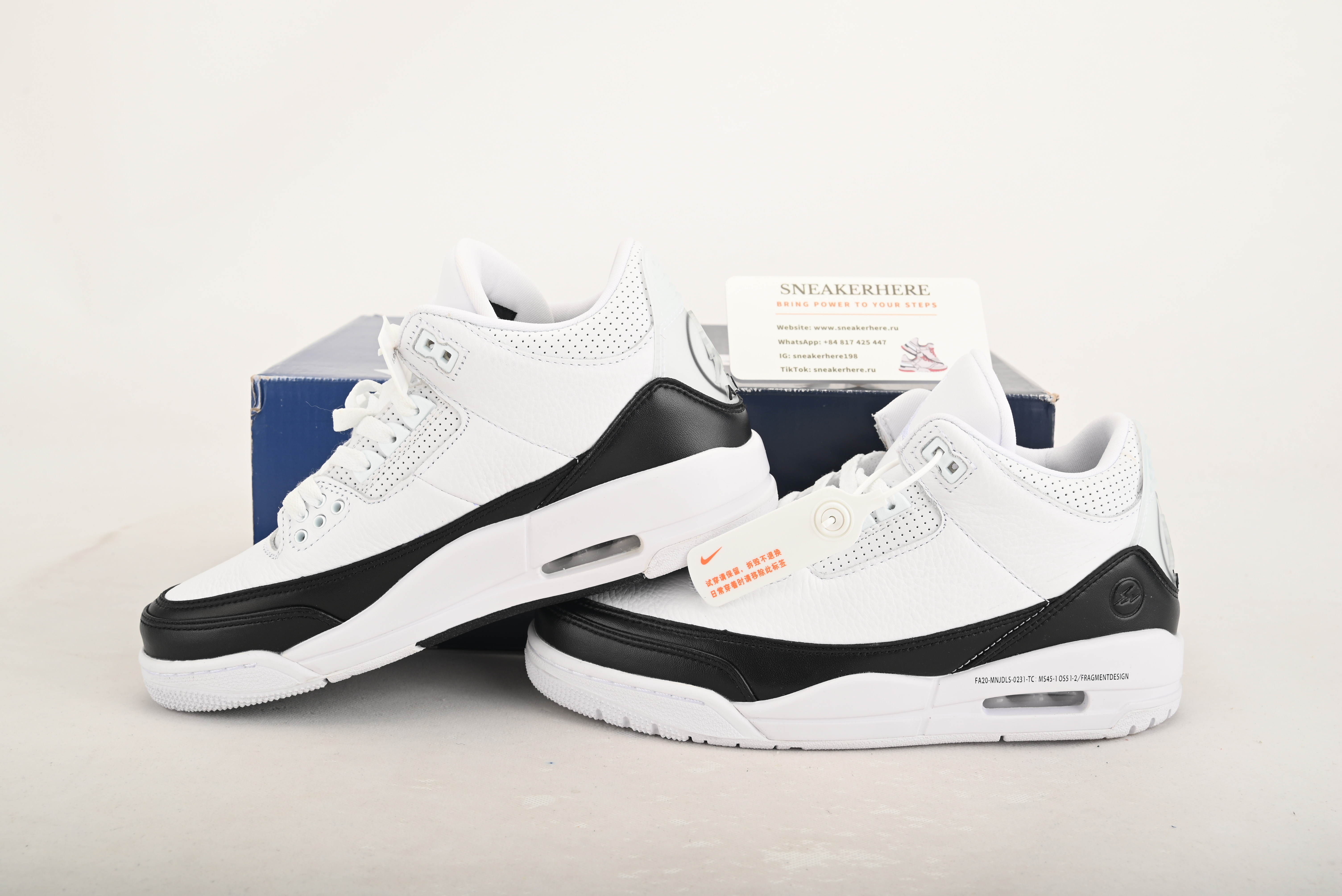Air Jordan 3 Retro Fragment DA3595-100