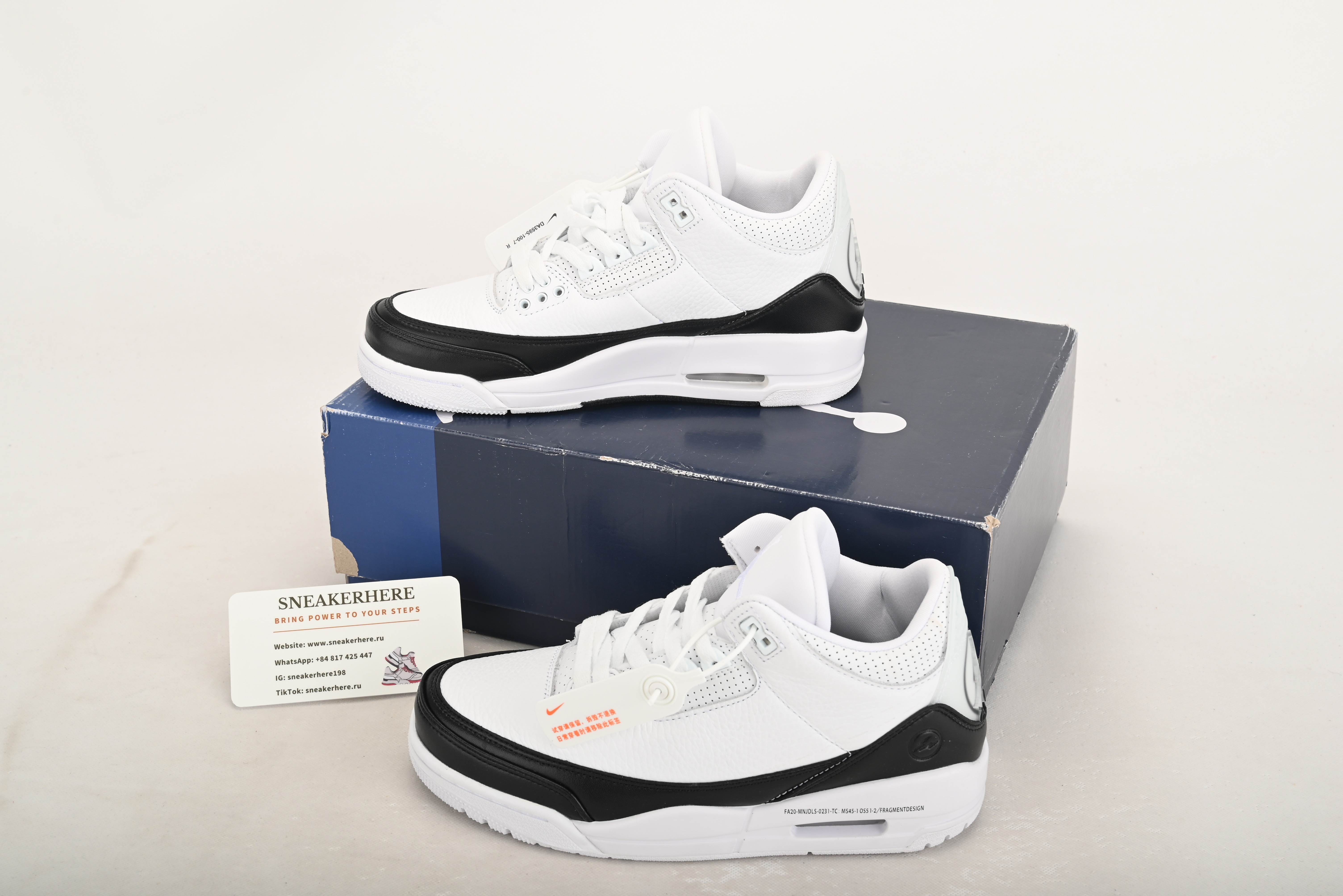Air Jordan 3 Retro Fragment DA3595-100