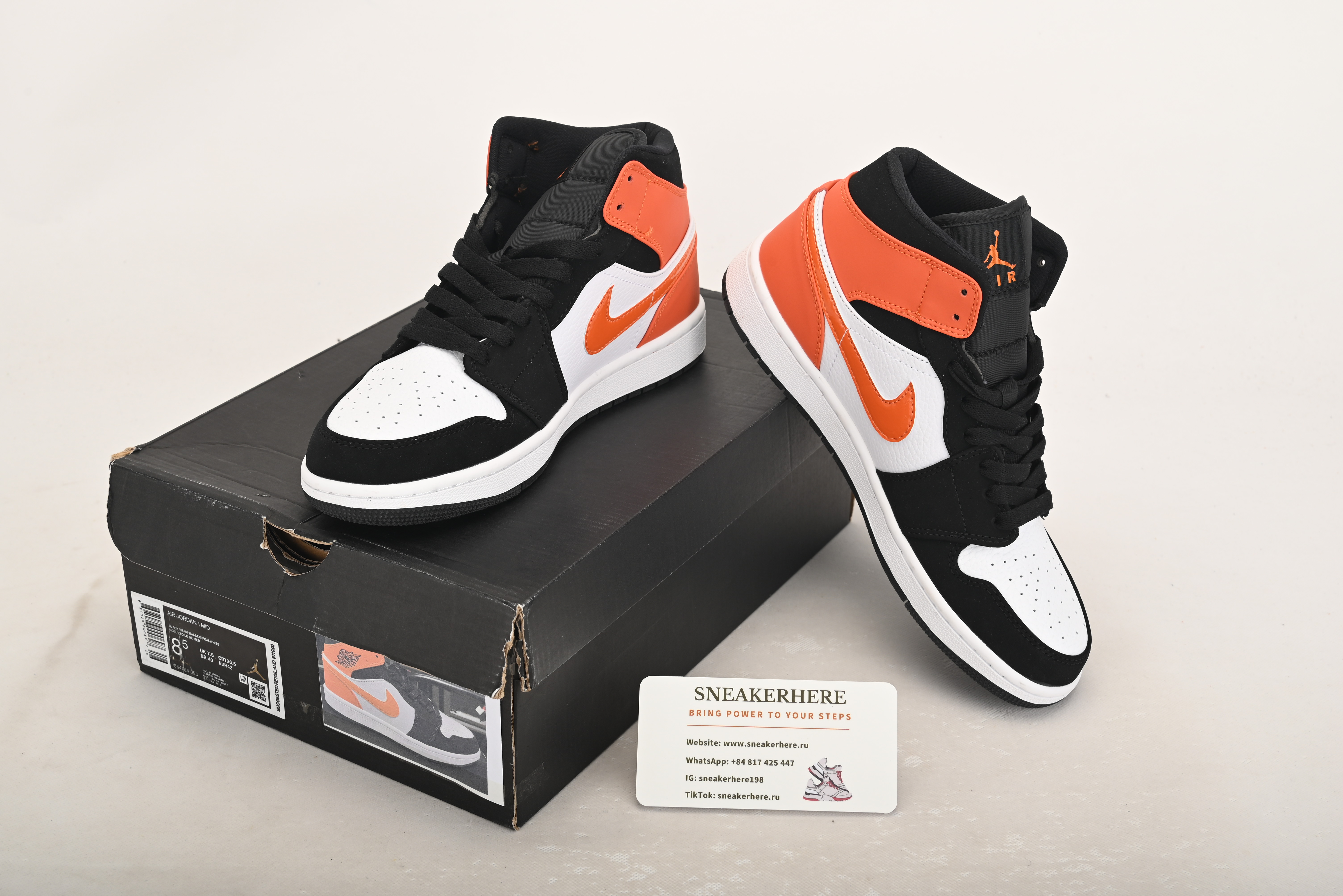 Air Jordan 1 Mid Shattered Backboard 554725-058