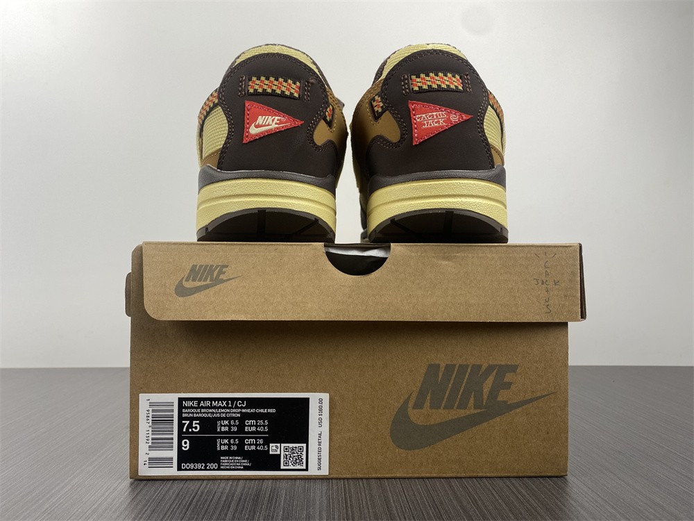 Nike Air Max 1 Cactus Jack x Travis Scott DO9392-200