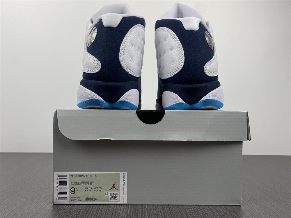 Air Jordan 13 Retro Obsidian Powder Blue White 414571-144