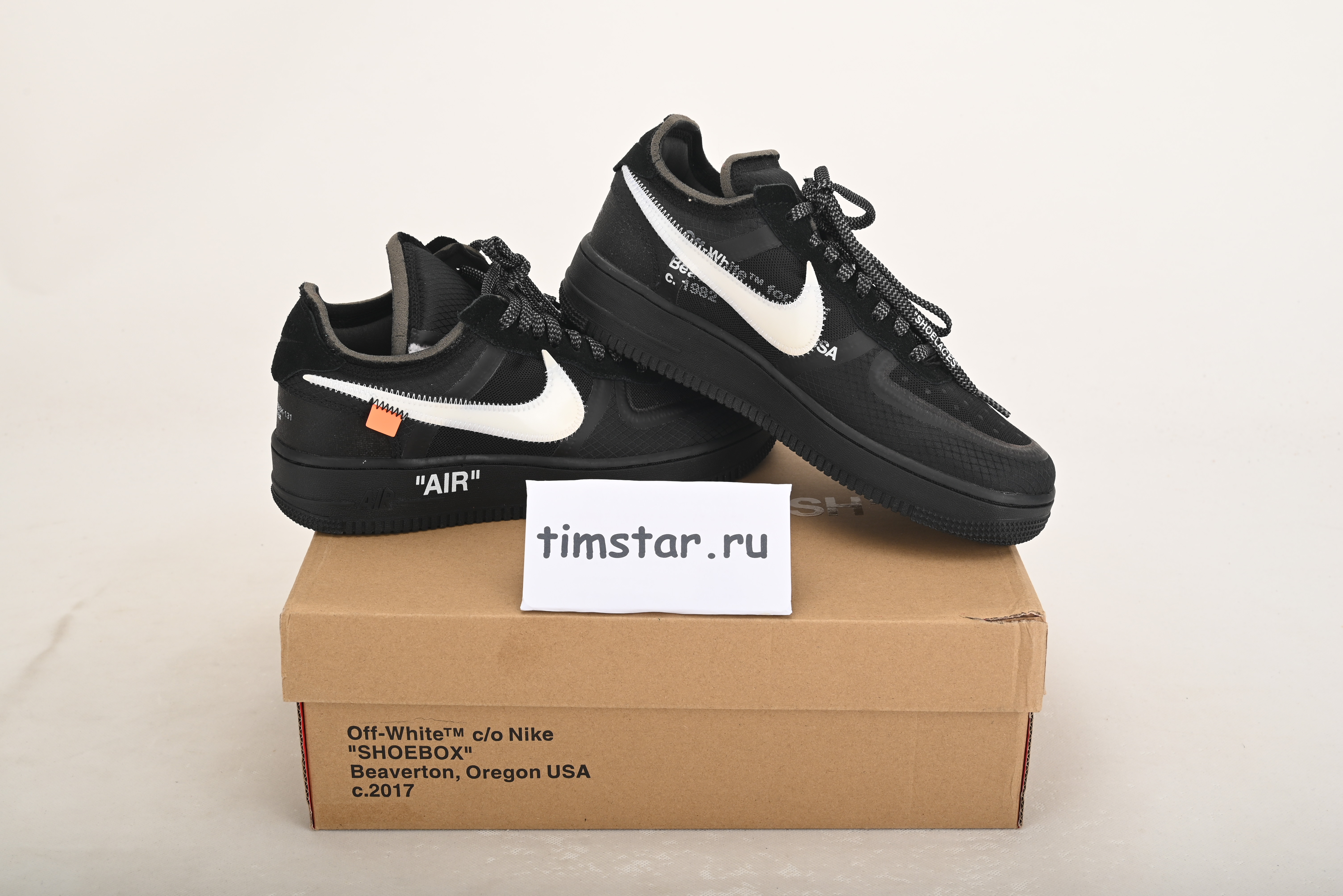 Nike Air Force 1 Low Off-White Black White AO4606-001