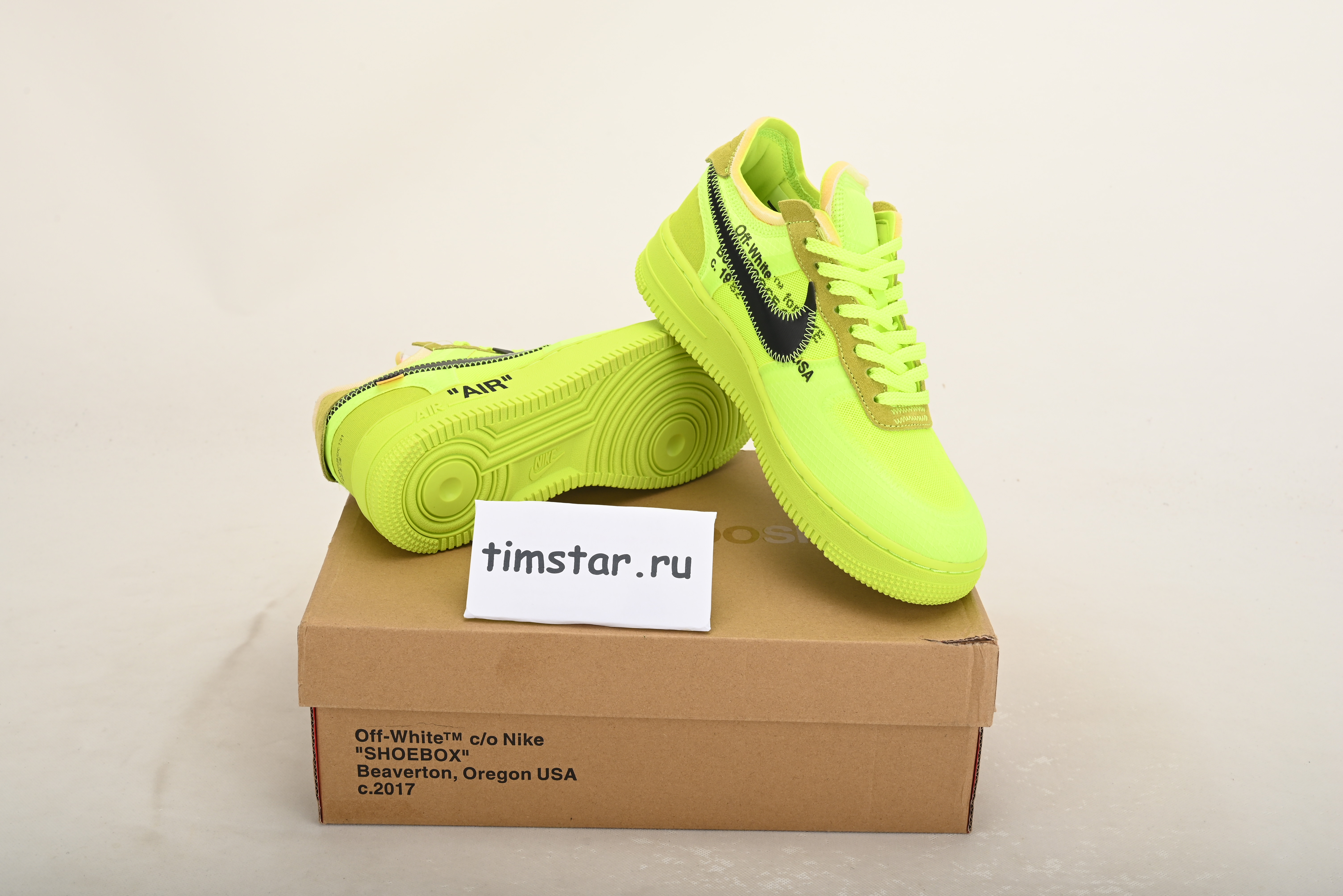 Nike Air Force 1 Low Off-White Volt AO4606-700
