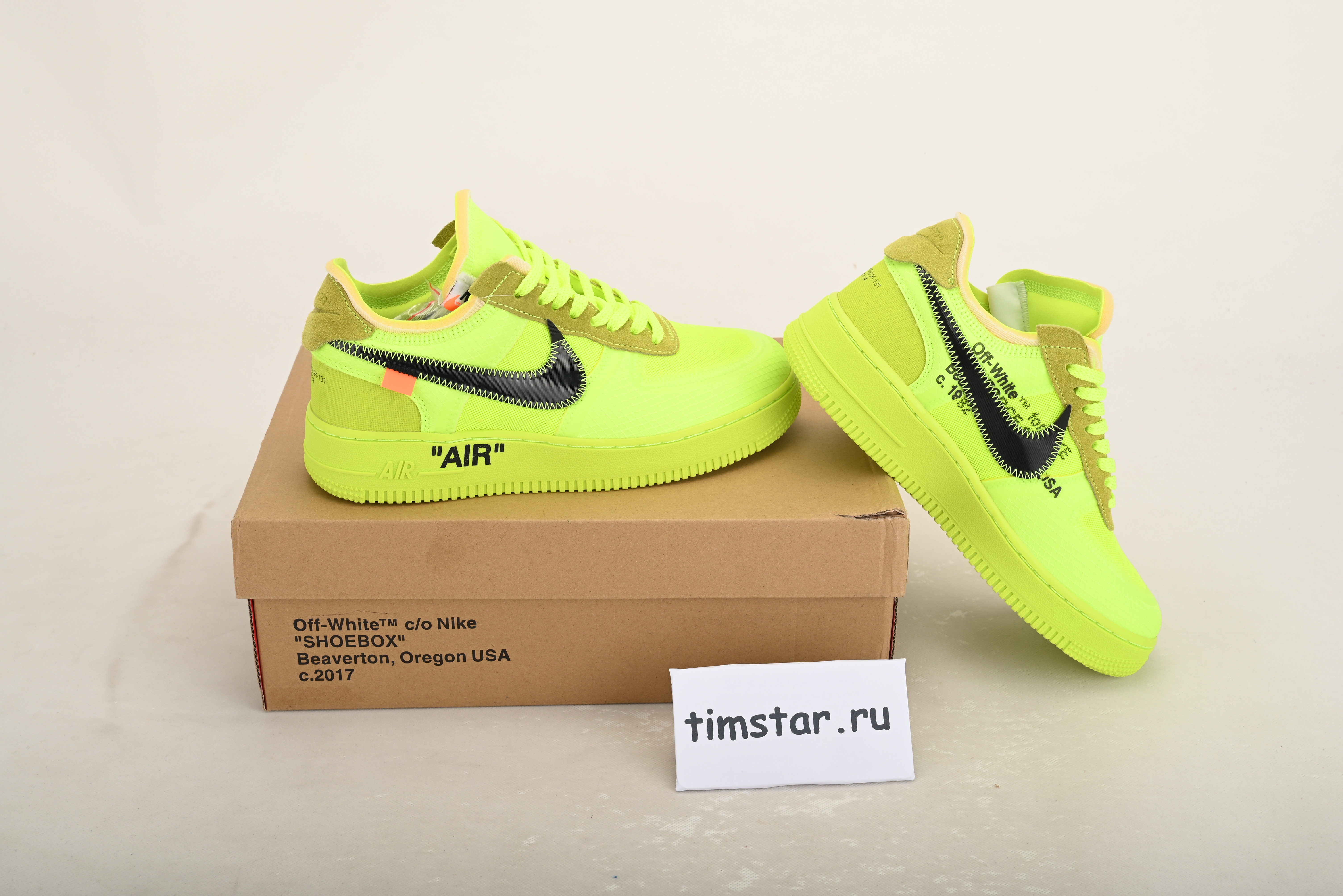 Nike Air Force 1 Low Off-White Volt AO4606-700
