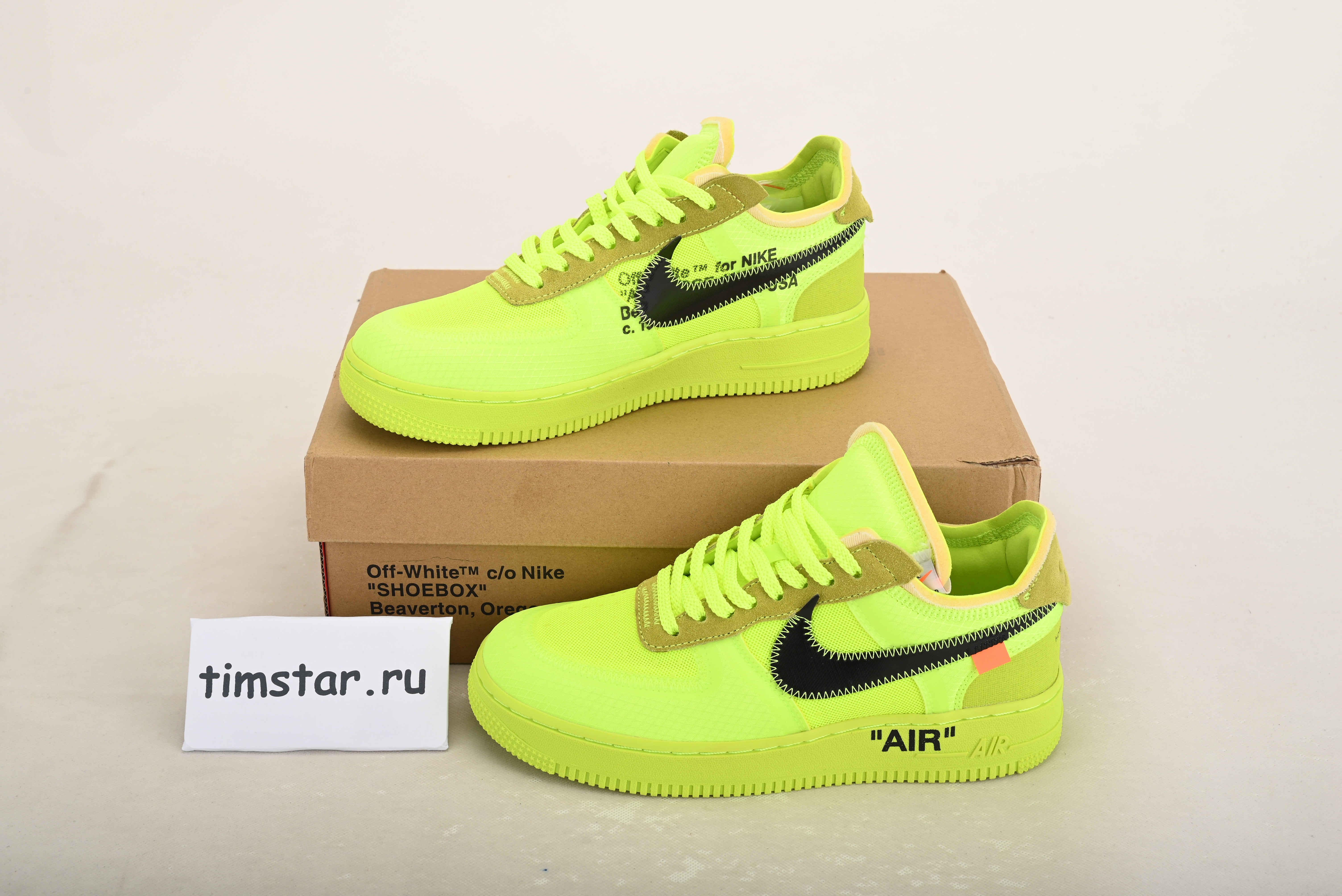 Nike Air Force 1 Low Off-White Volt AO4606-700
