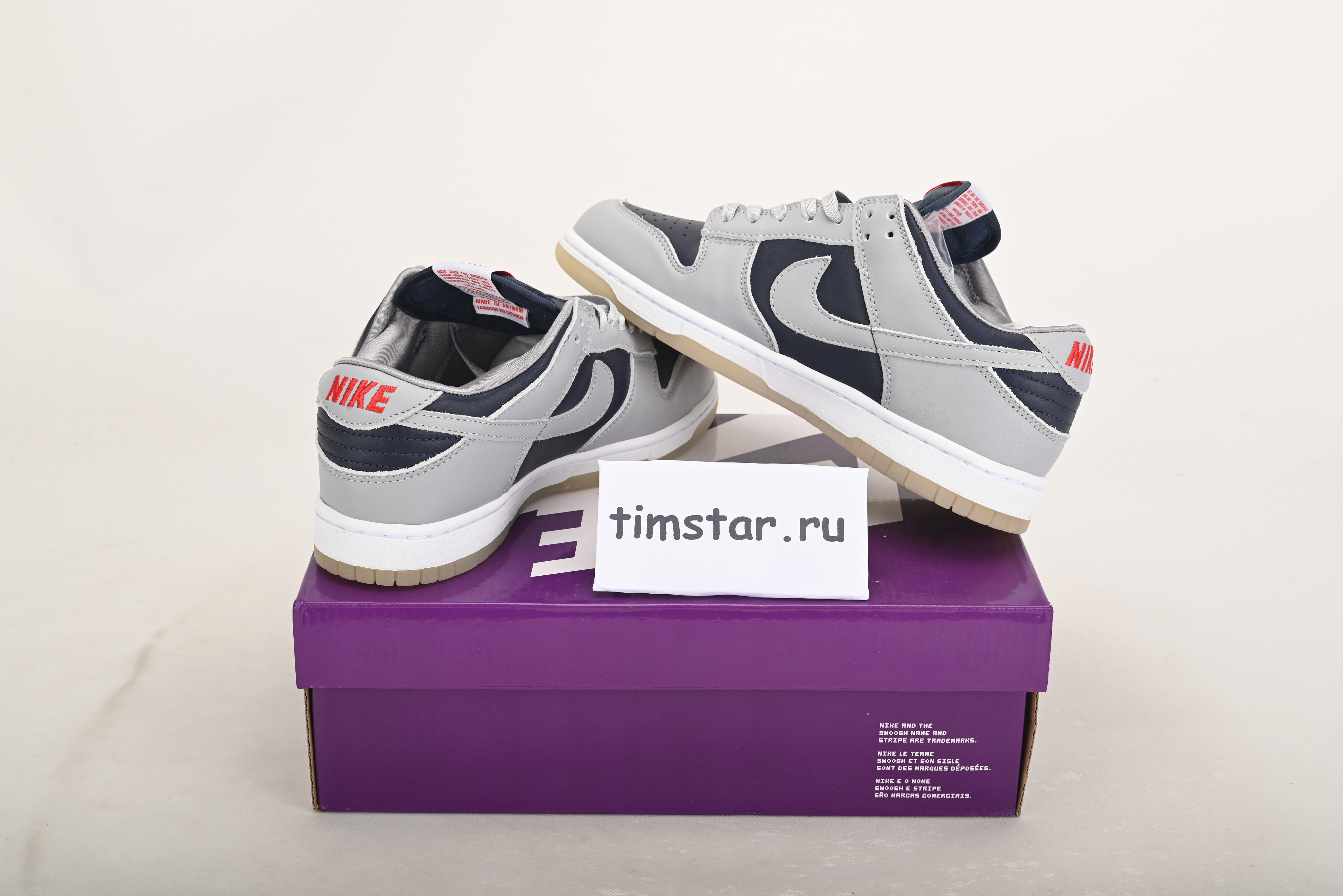 Nike Dunk Low College Navy Grey (W) DD1768-400