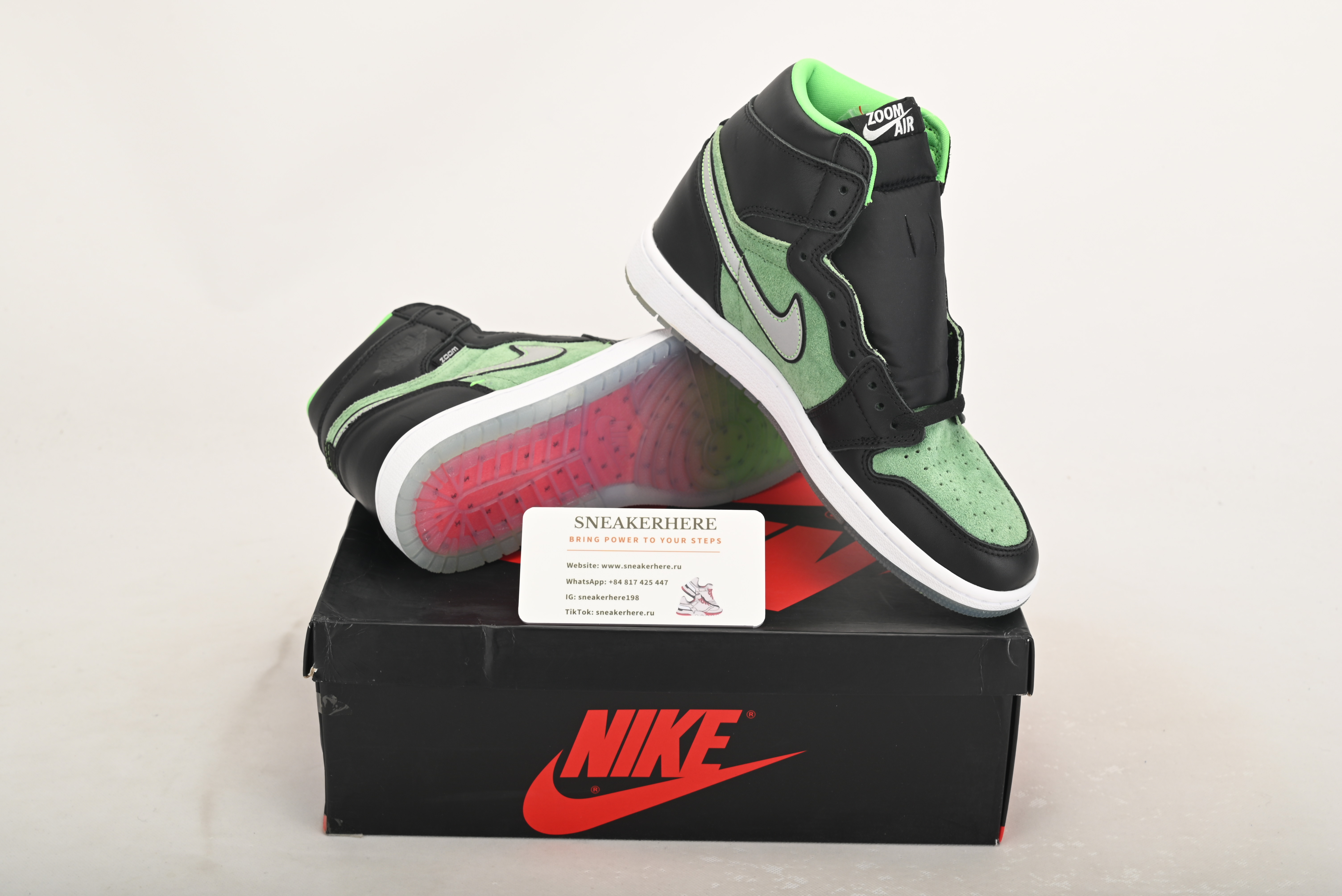 Air Jordan 1 Retro High Zoom Zen Green CK6637-002