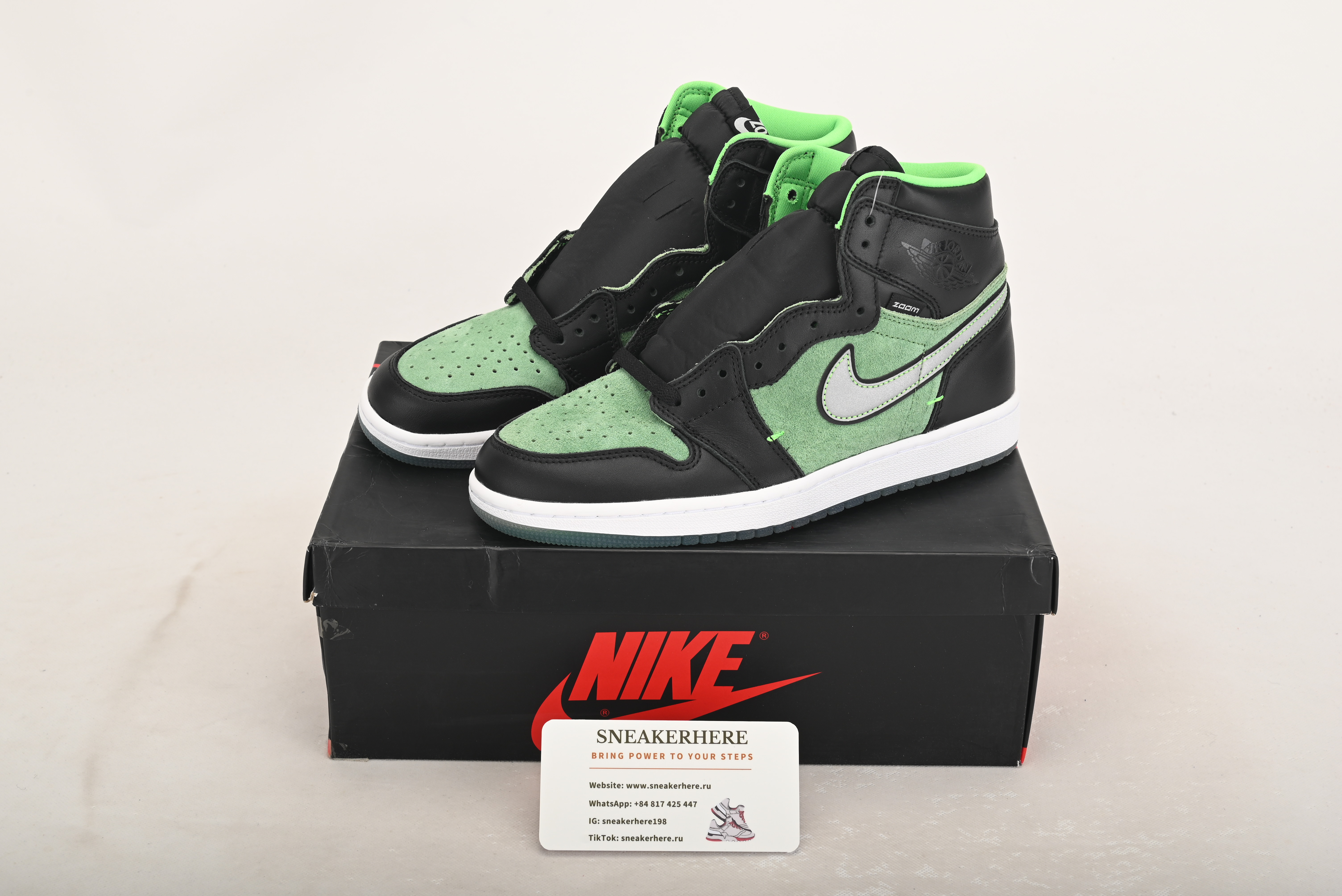 Air Jordan 1 Retro High Zoom Zen Green CK6637-002