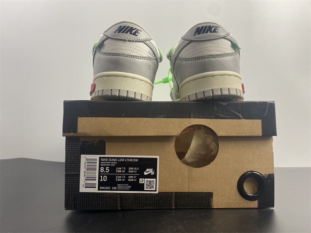 Nike Dunk Low Off-White Lot 7 DM1602-108