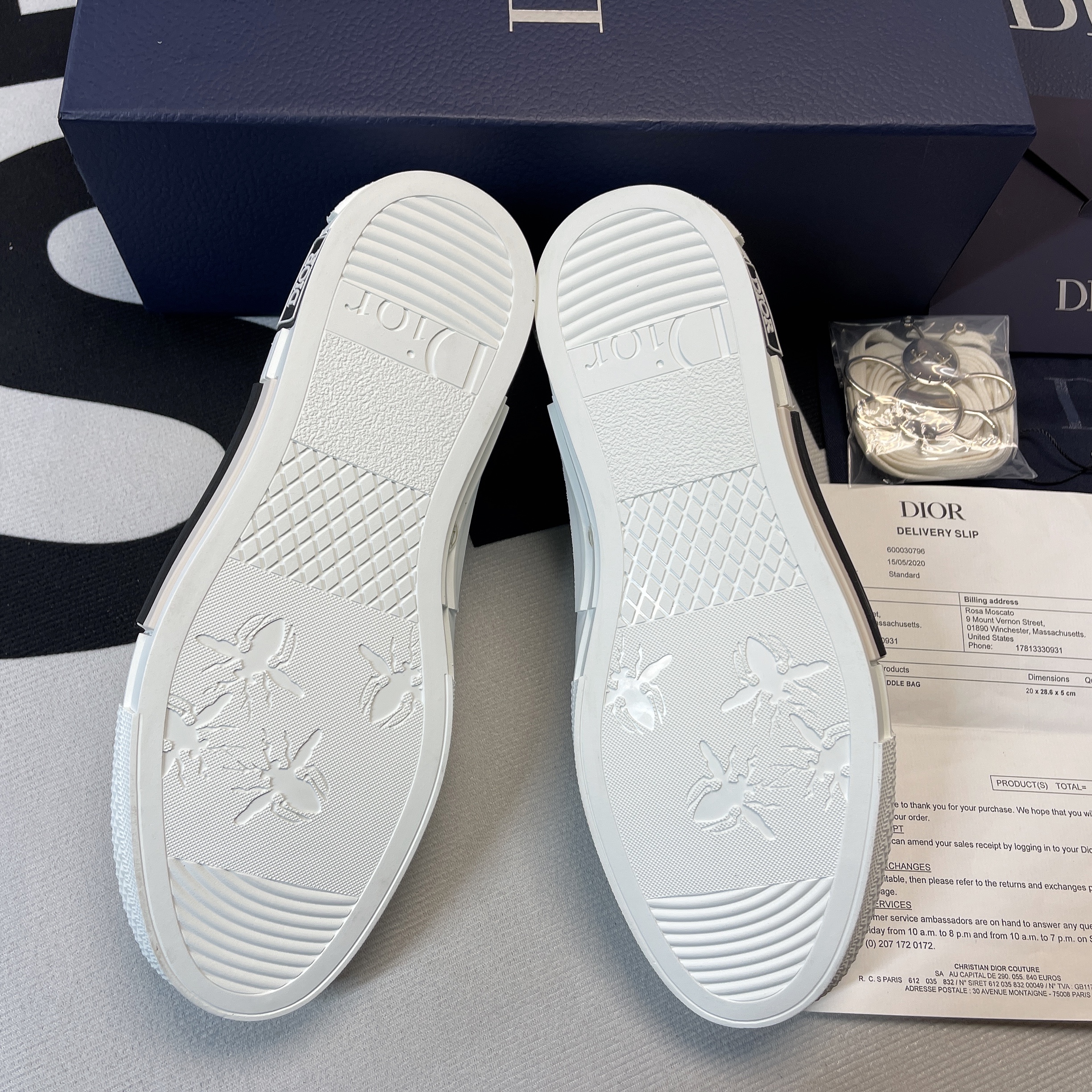 Dioorr B23 Low Top Logo Oblique 3SN249YJP_H069