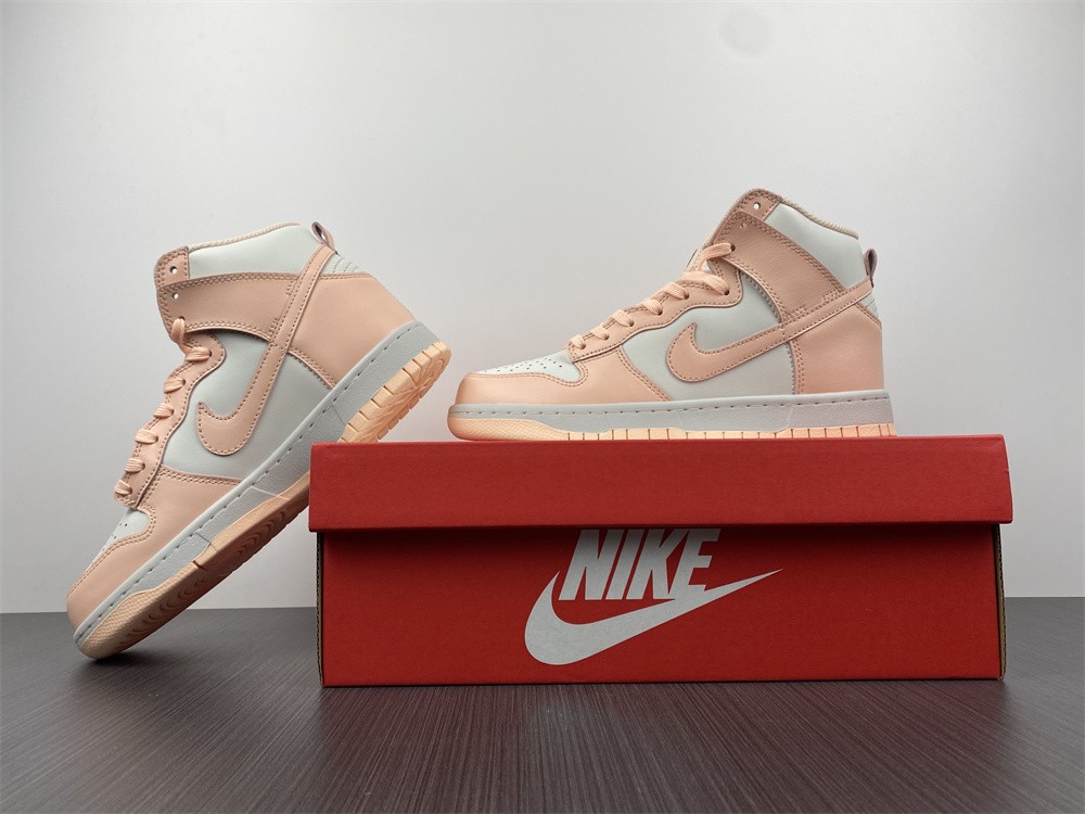 Nike Dunk High Sail Crimson Tint (W) DD1869-104