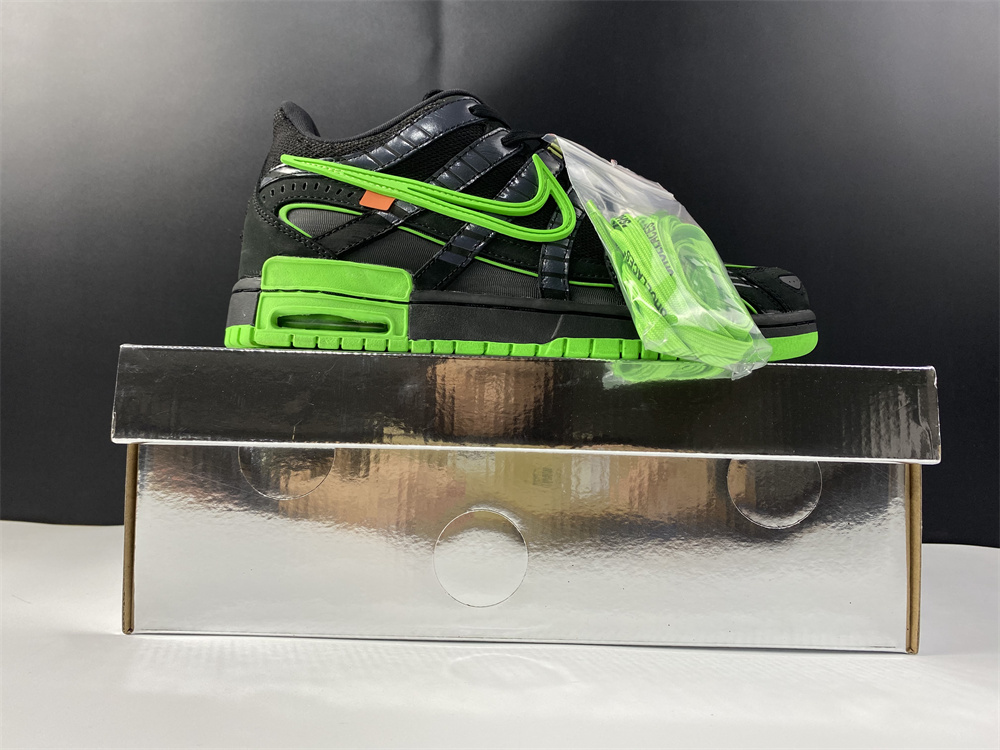 Nike Air Rubber Dunk Off-White Green Strike CU6015-001