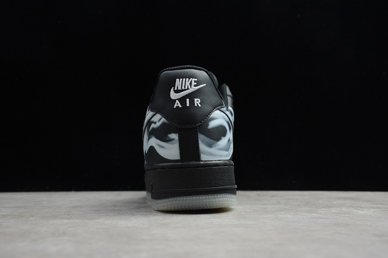 Nike Air Force 1 Low Black Skeleton Halloween (2019) BQ7541 001