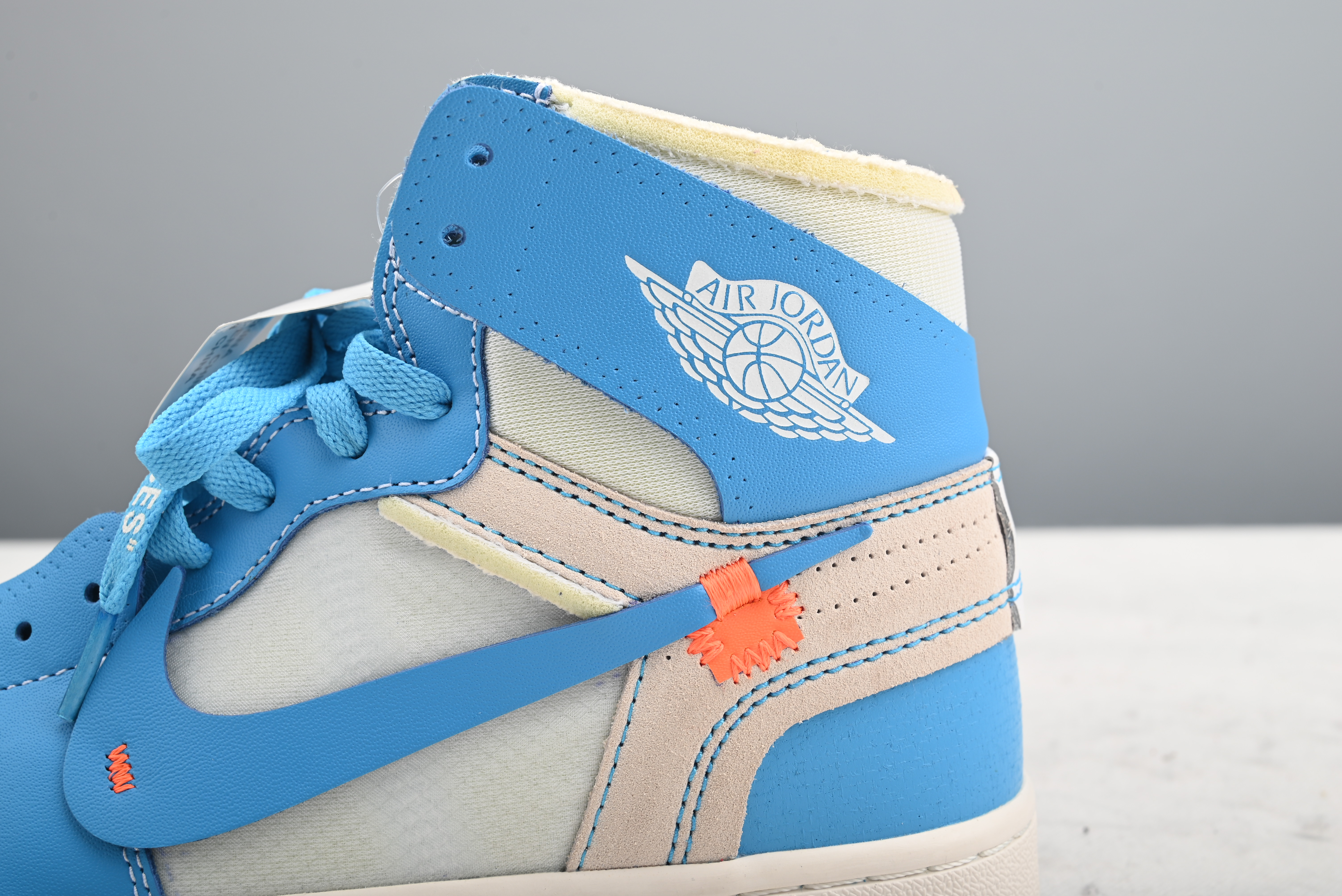 Jordan 1 Retro High Off-White University Blue  AQ0818-148