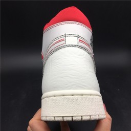 Jordan 1 Retro High Phantom Gym Red  555088-160