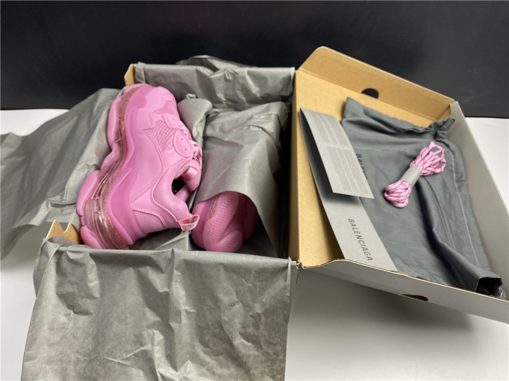 Blncig Triple S Clearsole Pink (W) 544351W2GA15760