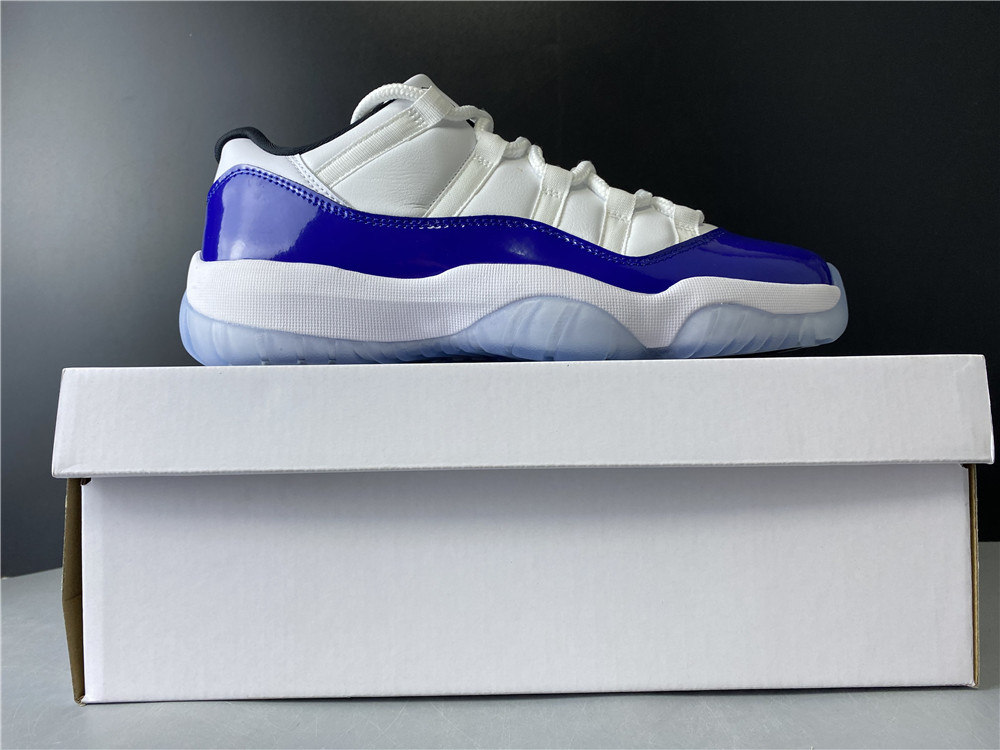 Air Jordan 11 Retro Low White Concord (W) AH7860-100