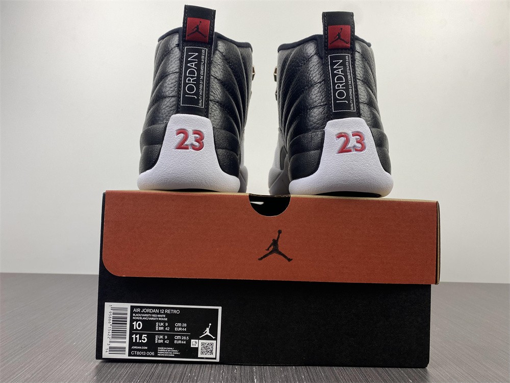 Air Jordan 12 Playoffs 2022 Release Date CT8013-006
