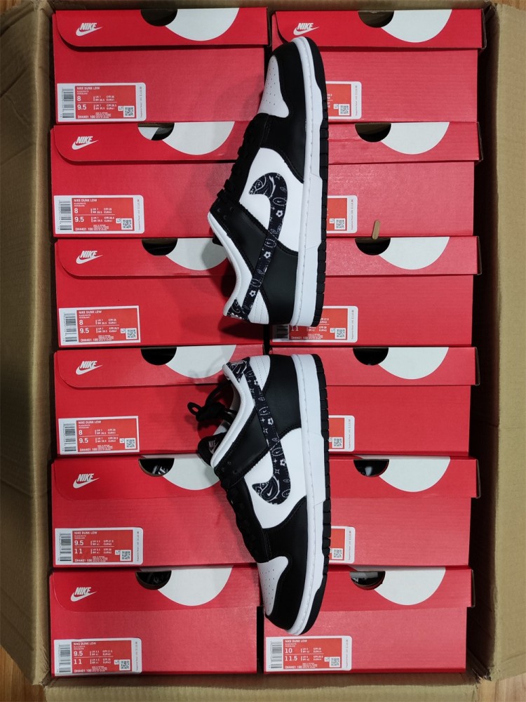 Nike Dunk Low Black Paisley (W)  DH4401-100