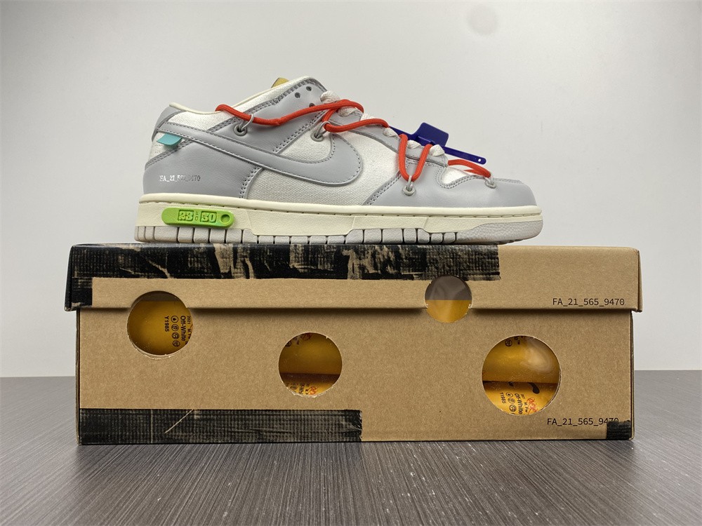 Nike Dunk Low Off-White Lot 23  DM1602-126