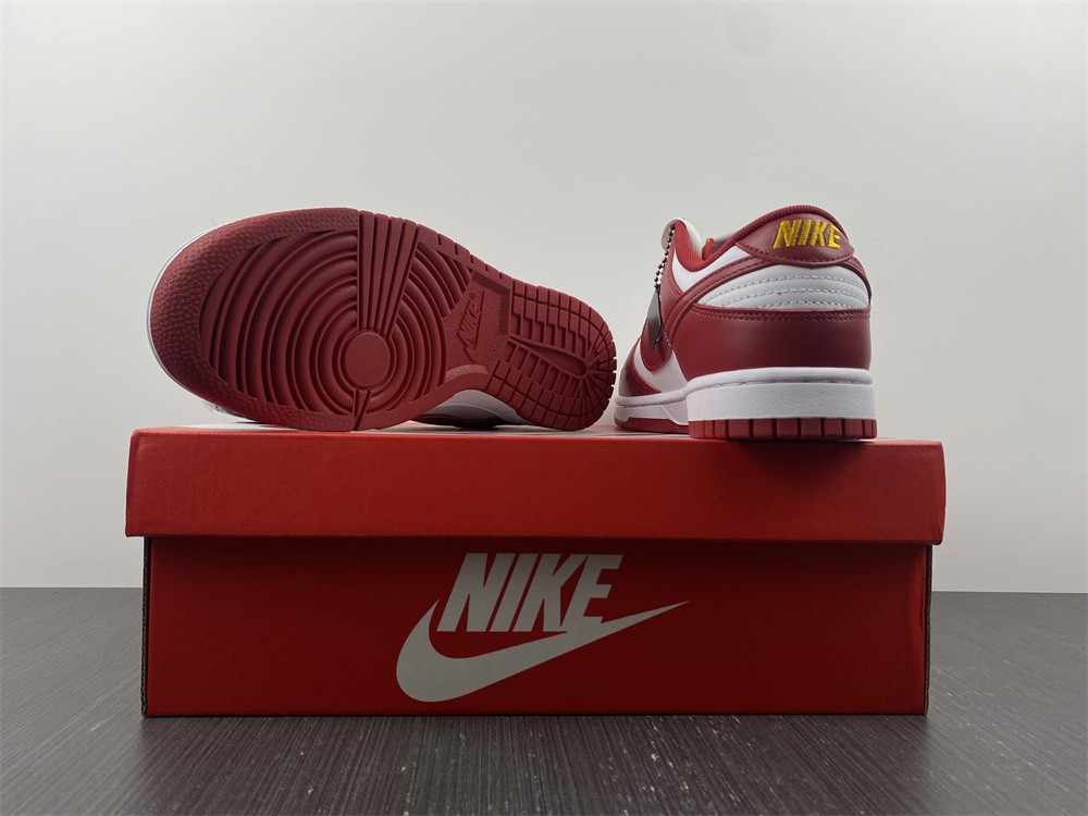 Nike Dunk Low Next Nature White Gym Red (W) DN1431-101