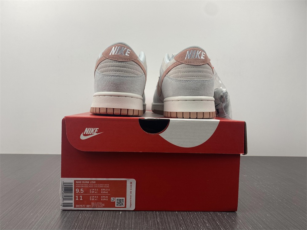 Nike Dunk Low Fossil Rose  DH7577-001