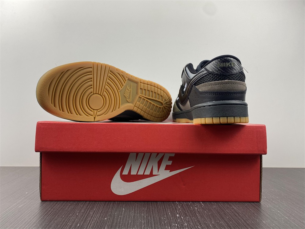 Nike Dunk Low Scrap Black Gum  DB0500-001