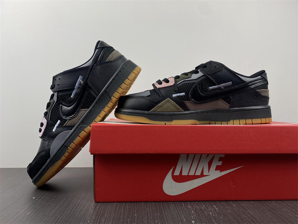 Nike Dunk Low Scrap Black Gum  DB0500-001