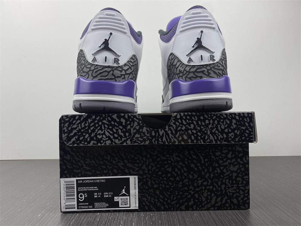 Air Jordan 3 “Dark Iris” CT8532-105