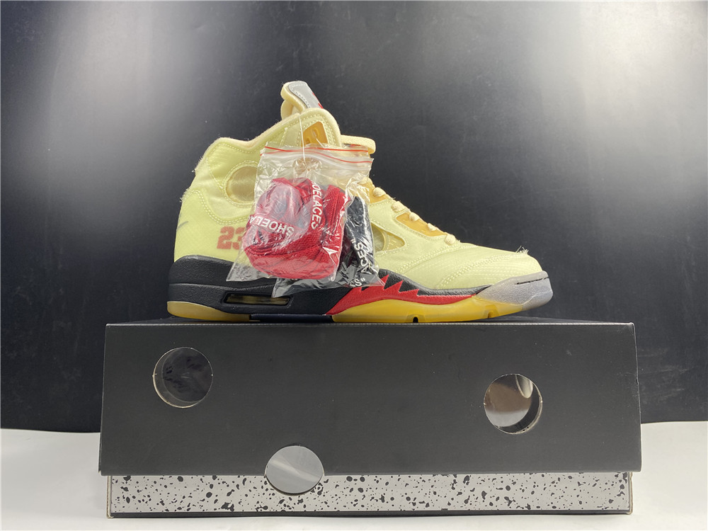 Jordan 5 Retro OFF-WHITE Sail  DH8565-100