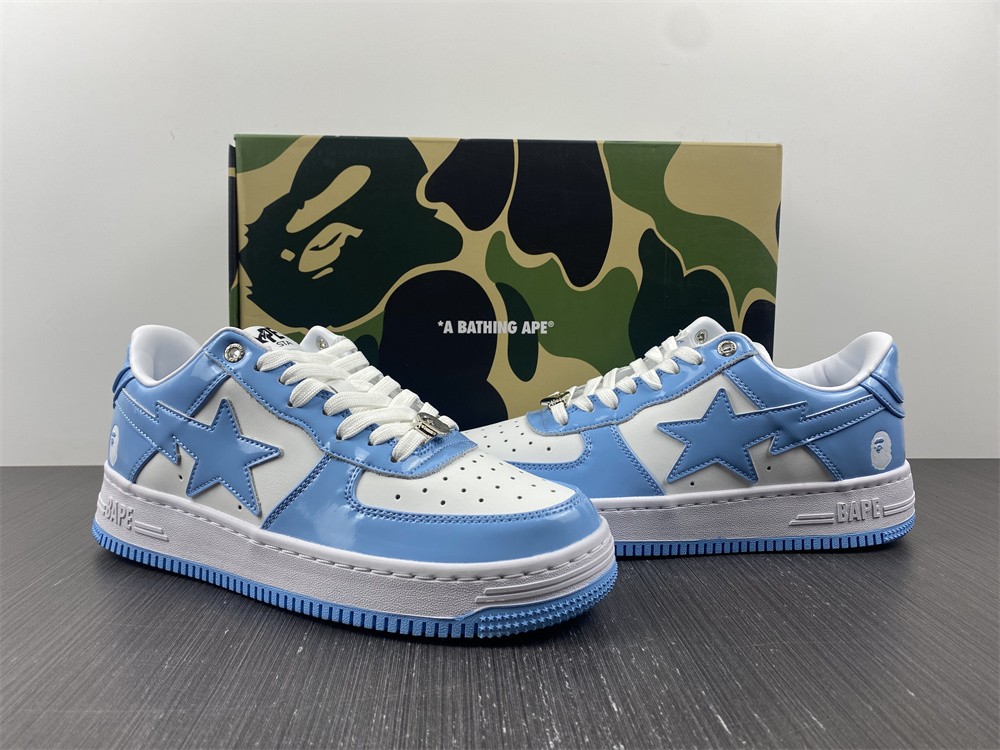 A Bathing Ape Bape Sta Low Blue  001FWH701001_SAX_A