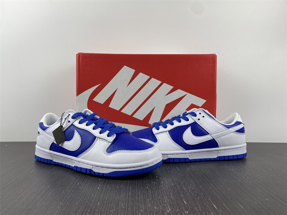 Nike Dunk Low Racer Blue White  DD1391-401