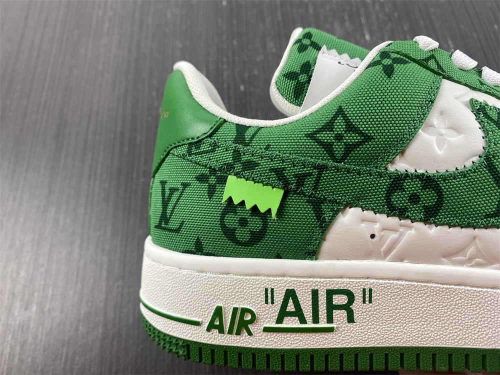 LsVttn Nike Air Force 1 Low By Virgil Abloh White Green