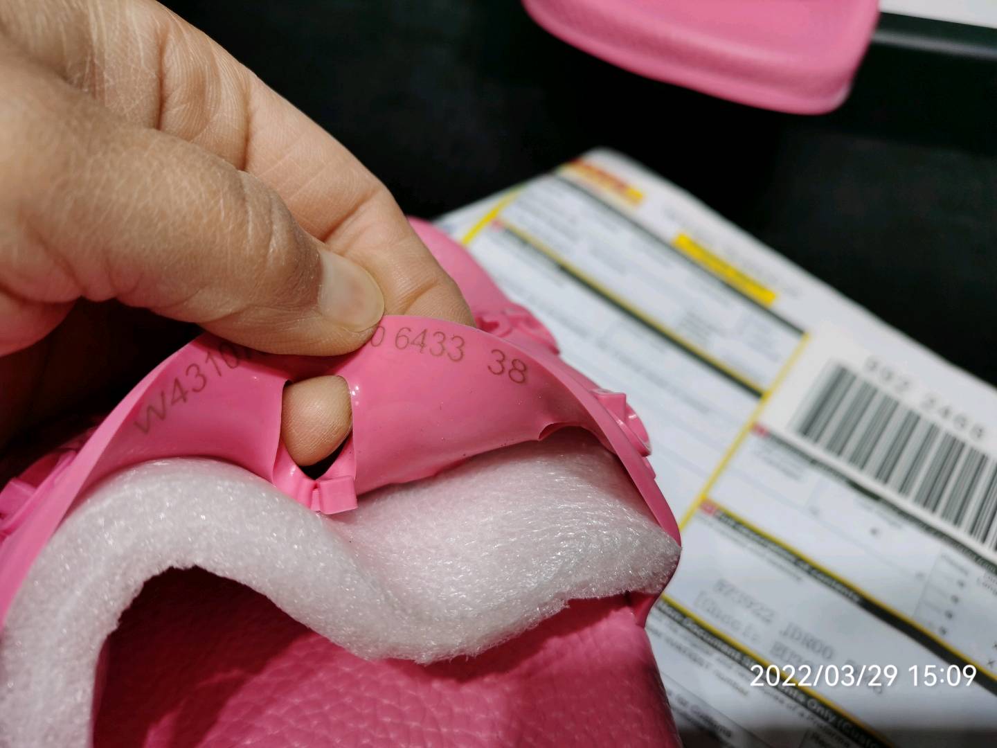 Guccii1 Slide Pink Rubber (W)  573922 JDR00 5846