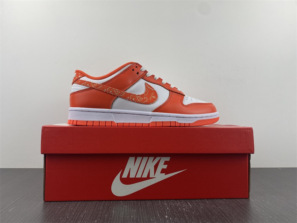 Nike Dunk Low Essential Paisley Pack Orange  DH4401-103