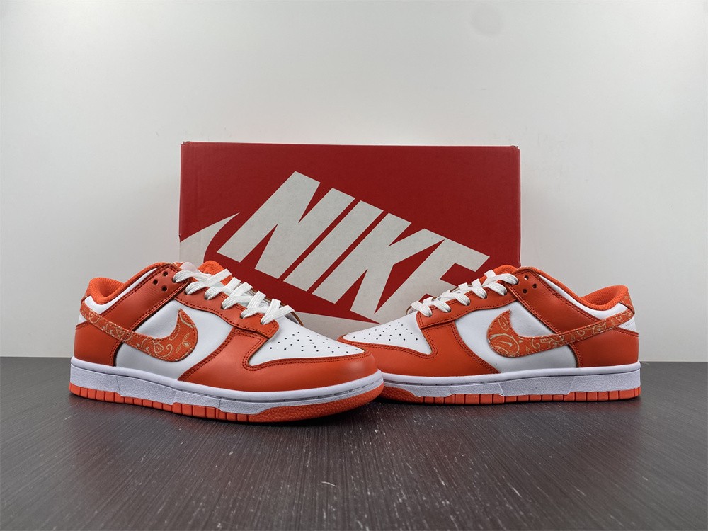 Nike Dunk Low Essential Paisley Pack Orange  DH4401-103