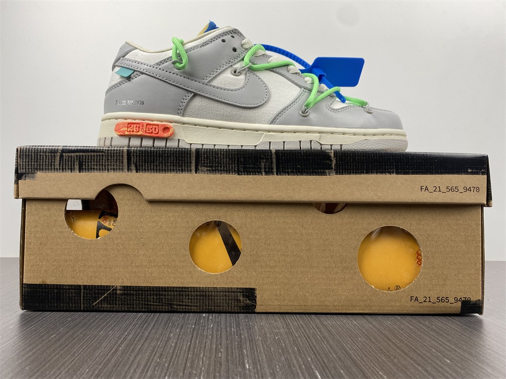 Off-White x Dunk Low Lot 26  1602-116