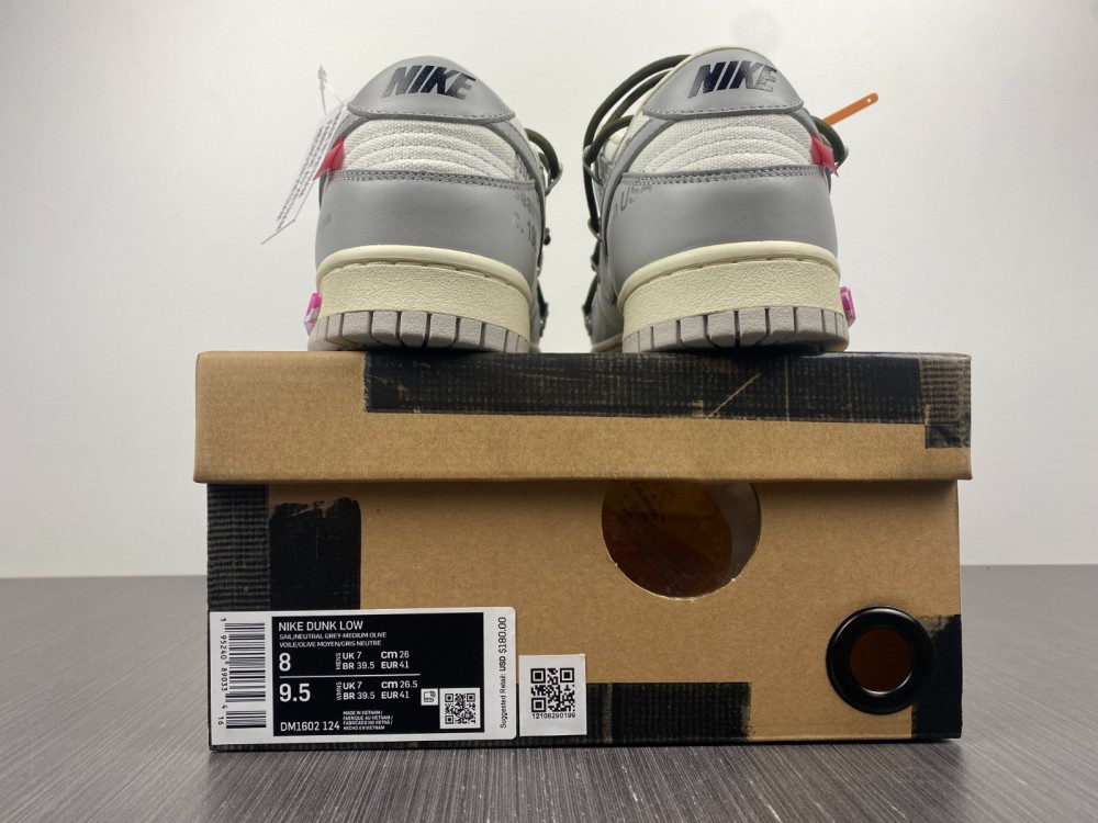 Nike Dunk Low Off-White Lot 22  DM1602-124