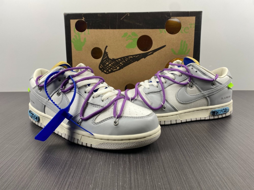 Off-White x Dunk Low lot 48 DM1602-107