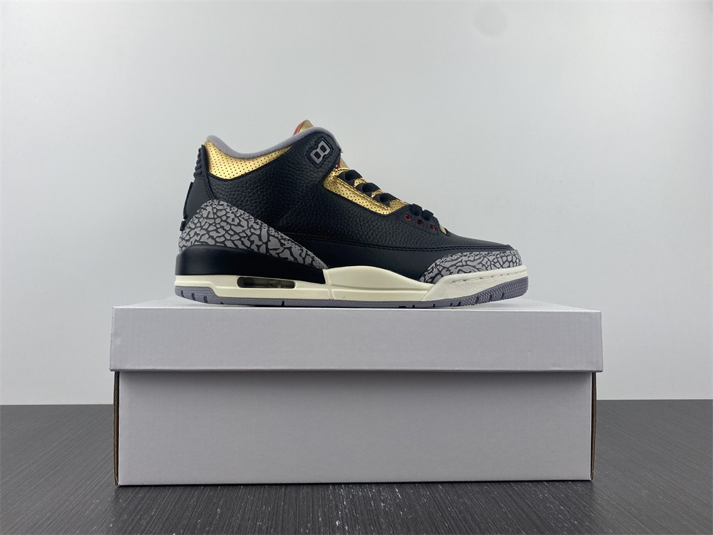 Air Jordan 3 WMNS “Black Gold” CK9246-067