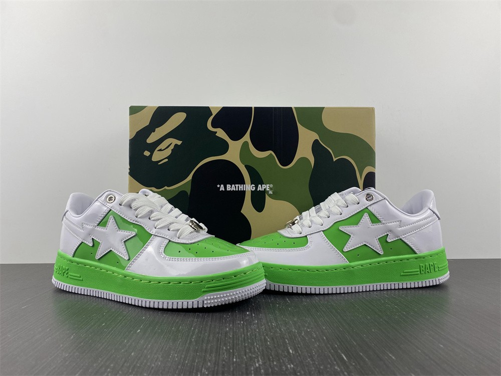 Bape Sta green  shoe