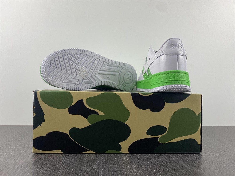 Bape Sta green  shoe