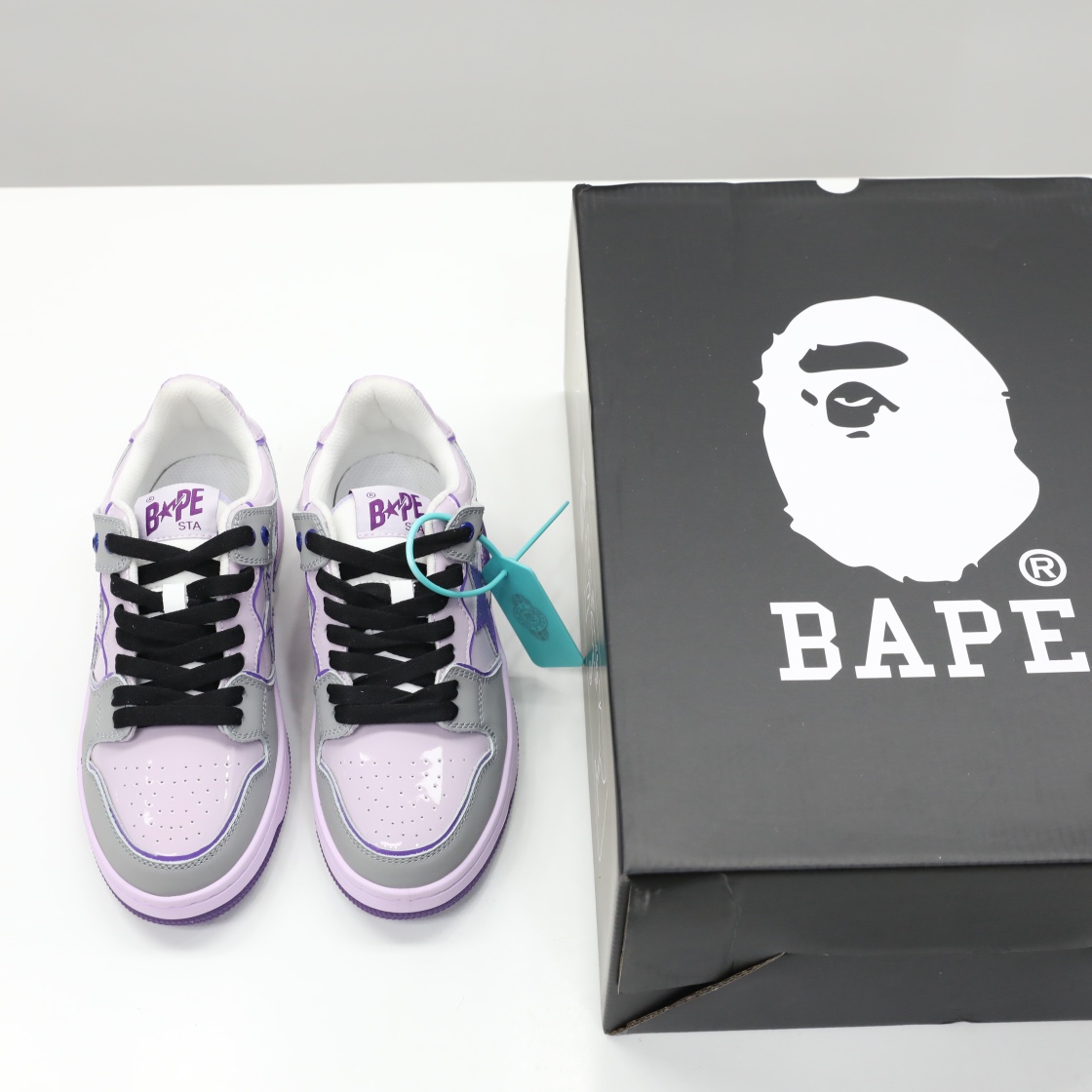 A Bathing Ape Bape Sta Low purple