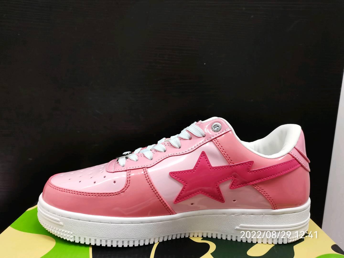 A Bathing Ape Bape Sta Low Color Camo Combo Pink