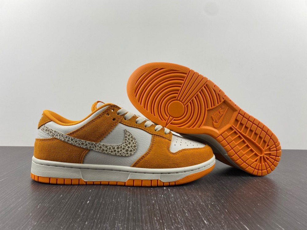 Nike Dunk Low AS Safari Swoosh Kumquat DR0156-800